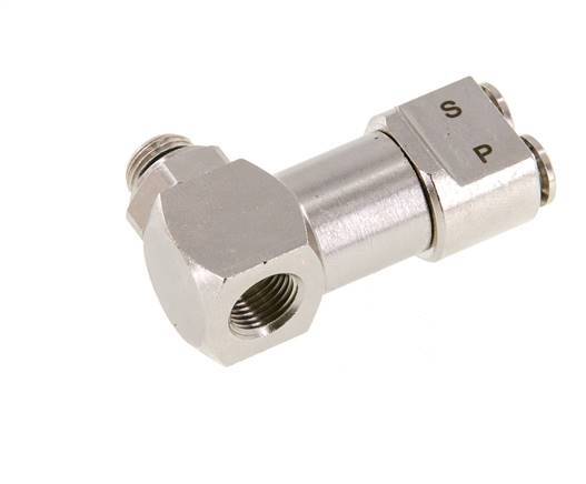 Racor neumático Sensor 1/8'' 4 mm