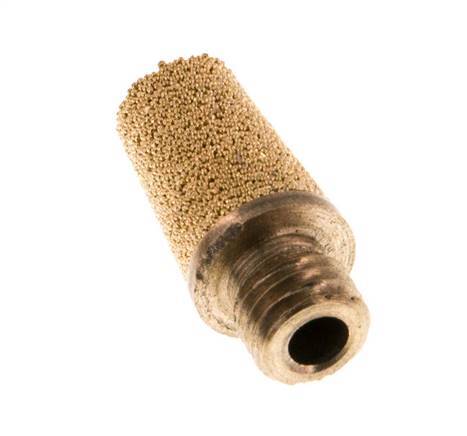 M7 Bronce Sinterizado Silenciador Neumático Ranura de Tornillo [5 Piezas]