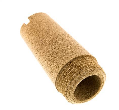 Silenciador neumático de bronce sinterizado G1/4'' [2 piezas]