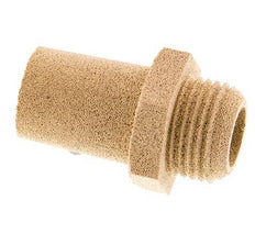 Silenciador Neumático de Bronce Sinterizado G1/2'' Conexión Hexagonal