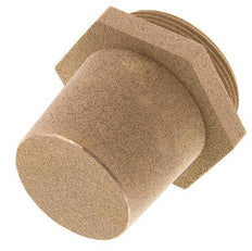 Silenciador Neumático de Bronce Sinterizado G2'' Conexión Hexagonal