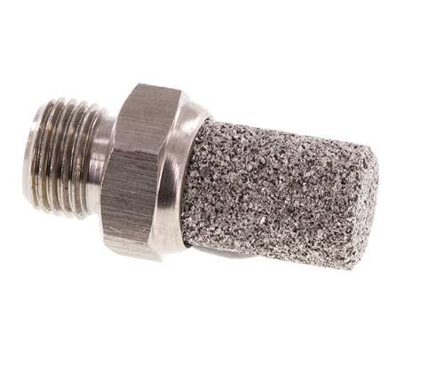 Silenciador Neumático de Acero Inoxidable G1/8''