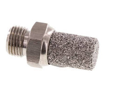 Silenciador Neumático de Acero Inoxidable G1/8''