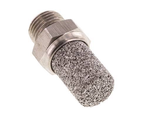 Silenciador Neumático de Acero Inoxidable G1/8''