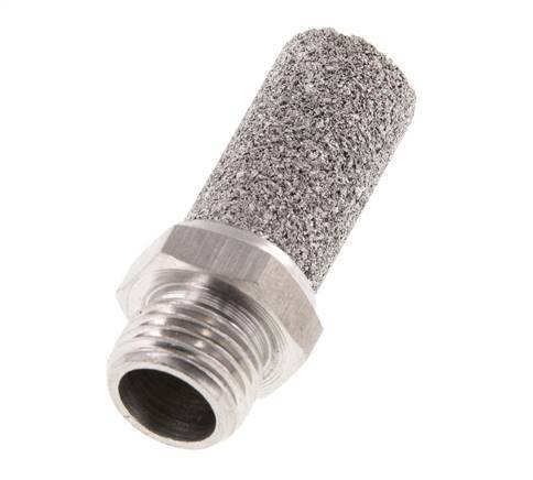 Silenciador Neumático de Acero Inoxidable G1/4''