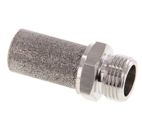 Silenciador Neumático de Acero Inoxidable G3/8''