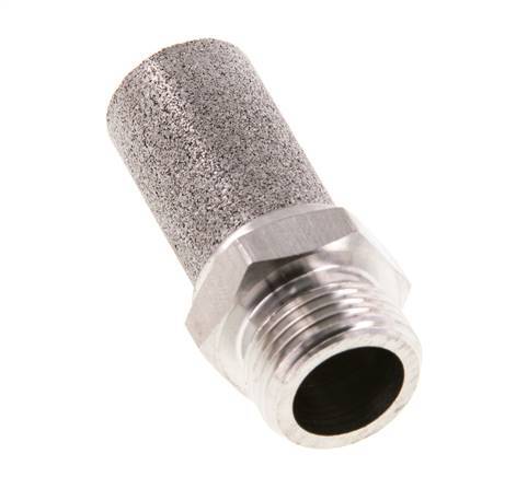Silenciador Neumático de Acero Inoxidable G3/8''