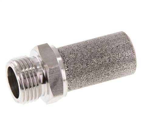 Silenciador Neumático de Acero Inoxidable G3/8''