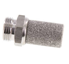 Silenciador Neumático de Acero Inoxidable G1/2''