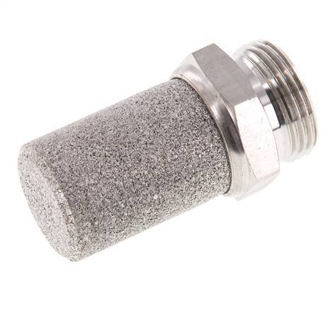 Silenciador Neumático de Acero Inoxidable G3/4''