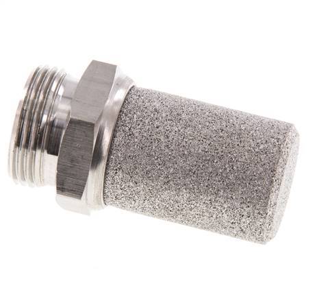Silenciador Neumático de Acero Inoxidable G3/4''