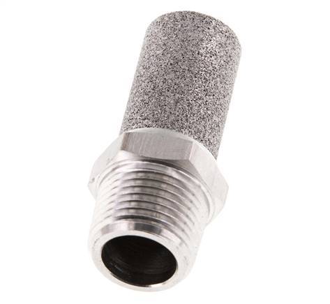 Silenciador Neumático de Acero Inoxidable NPT 3/8''