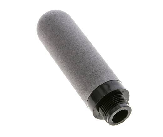 G3/4'' Silenciador Neumático de PE Sinterizado 10 bar