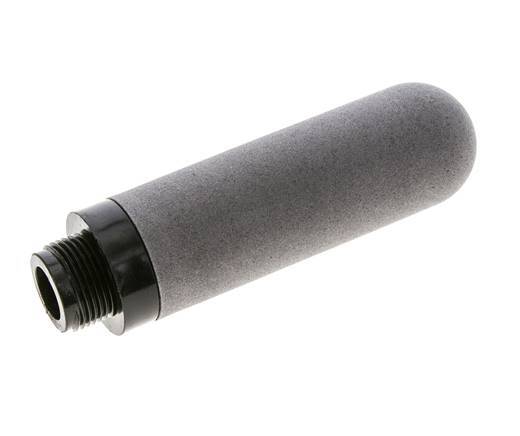 G3/4'' Silenciador Neumático de PE Sinterizado 10 bar