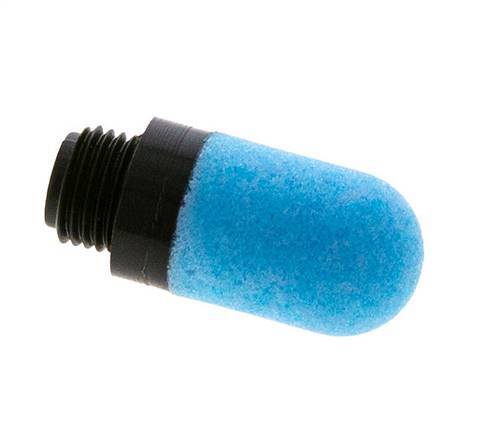 Silenciador Neumático G1/4'' PE Sinterizado 6 bar [5 Piezas]
