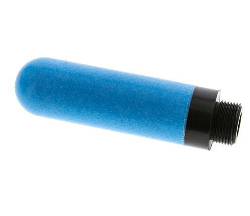 G3/4'' Silenciador Neumático de PE Sinterizado 6 bar