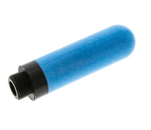 G3/4'' Silenciador Neumático de PE Sinterizado 6 bar