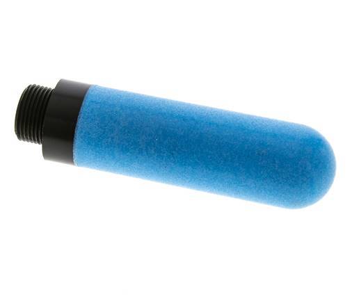 G3/4'' Silenciador Neumático de PE Sinterizado 6 bar