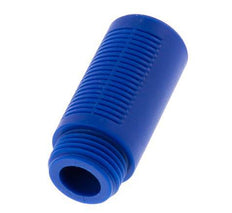 Silenciador Neumático de Plástico G1/2'' Autolimpieza Elementos de Relleno de Granulado [2 Piezas]