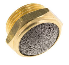 Silenciador Neumático Compacto de Latón G3/4'' 1.4301 Malla Metálica