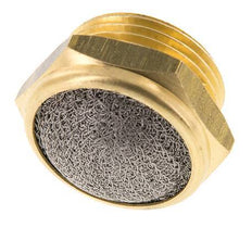 Silenciador Neumático Compacto de Latón G3/4'' 1.4301 Malla Metálica