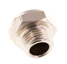 Silenciador Neumático Compacto de Latón Niquelado G1/8'' 1.4301 Malla Metálica [10 Piezas]