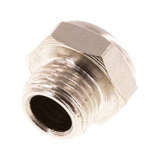 Silenciador Neumático Compacto de Latón Niquelado G1/8'' 1.4301 Malla Metálica [10 Piezas]