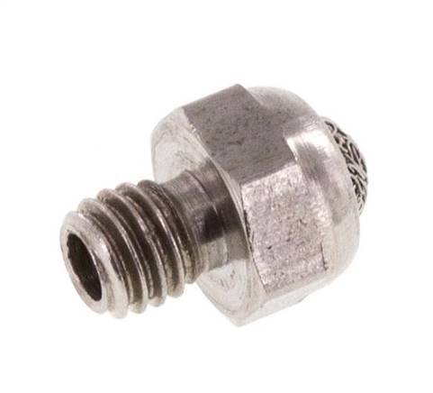 Silenciador Neumático Compacto de Acero Inoxidable M5 1.4301 Malla Metálica