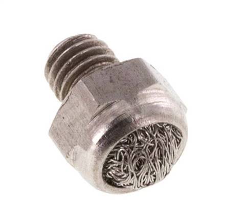 Silenciador Neumático Compacto de Acero Inoxidable M5 1.4301 Malla Metálica