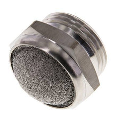 Silenciador Neumático Compacto de Acero Inoxidable G3/4'' 1.4301 Malla