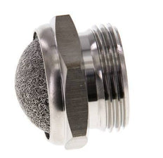 Silenciador Neumático Compacto de Acero Inoxidable G3/4'' 1.4301 Malla