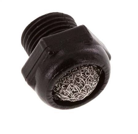 Silenciador Neumático Compacto G1/8'' PA de Malla 1.4301 [5 Piezas]