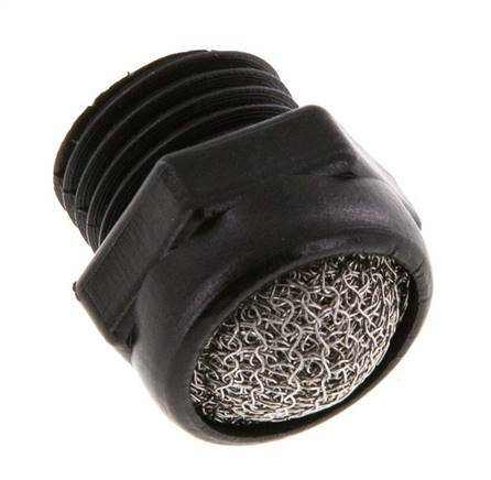 G1/4'' Silenciador Neumático Compacto PA 1.4301 Malla [5 Piezas]