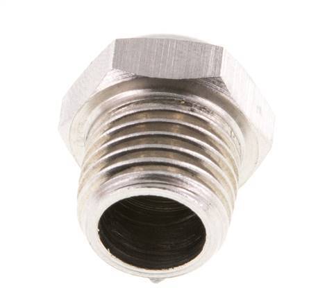 Silenciador Neumático Compacto de Acero Inoxidable NPT 1/4'' 1.4301 Malla Metálica