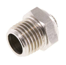 Silenciador Neumático Compacto de Acero Inoxidable NPT 1/4'' 1.4301 Malla Metálica
