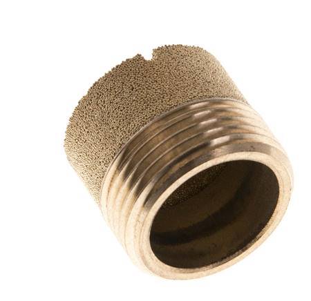 Silenciador Neumático Cilíndrico Compacto De Bronce Sinterizado G3/4''