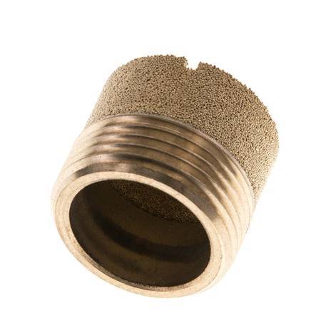 Silenciador Neumático Cilíndrico Compacto De Bronce Sinterizado G3/4''