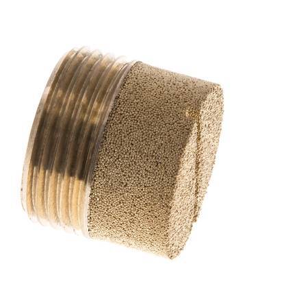Silenciador Neumático Cilíndrico Compacto De Bronce Sinterizado G3/4''