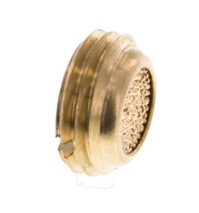 Silenciador Neumático Compacto de Bronce Sinterizado G1/4'' Hundiéndose [5 Piezas]