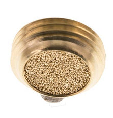 G1/2'' Silenciador Neumático Compacto de Bronce Sinterizado Hundiéndose [2 Piezas]
