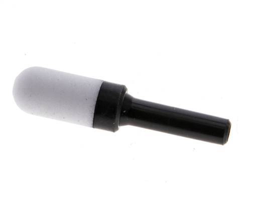 4mm Push-In PE Silenciador Neumático 10 Bar