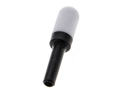 4mm Push-In PE Silenciador Neumático 10 Bar