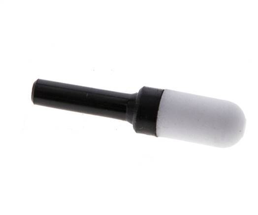 4mm Push-In PE Silenciador Neumático 10 Bar