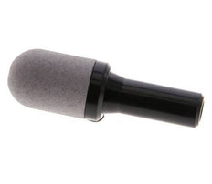 8 mm Push-In PE Silenciador Neumático 10 Bar