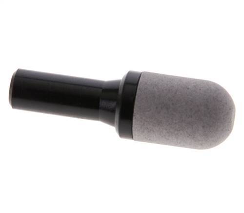 8 mm Push-In PE Silenciador Neumático 10 Bar
