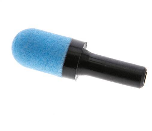 8 mm Push-In PE Silenciador Neumático 6 Bar [2 Piezas]