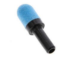 8 mm Push-In PE Silenciador Neumático 6 Bar [2 Piezas]