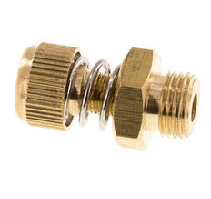 Silenciador de Control de Flujo de Latón G1/8'' con Tornillo Estriado [2 Piezas]