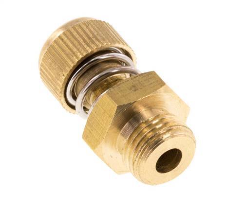 Silenciador de Control de Flujo de Latón G1/8'' con Tornillo Estriado [2 Piezas]