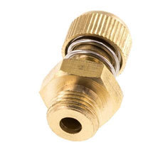 Silenciador de Control de Flujo de Latón G1/8'' con Tornillo Estriado [2 Piezas]